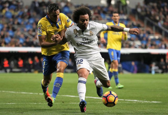 Marcelo en un Real Madrid - Las Palmas