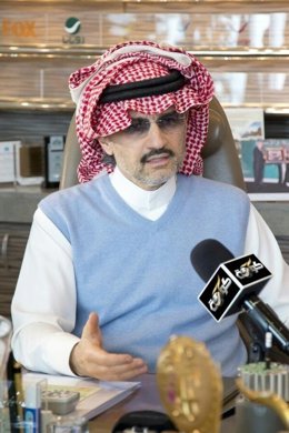 El príncipe Alwaleed bin Talal