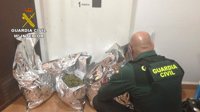 Detenido en Viator con más de diez kilos de marihuana envasada al vacío en su vehículo