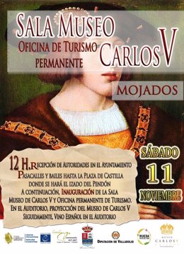 Valladolid.- Cartel que anuncia la inauguración del centro