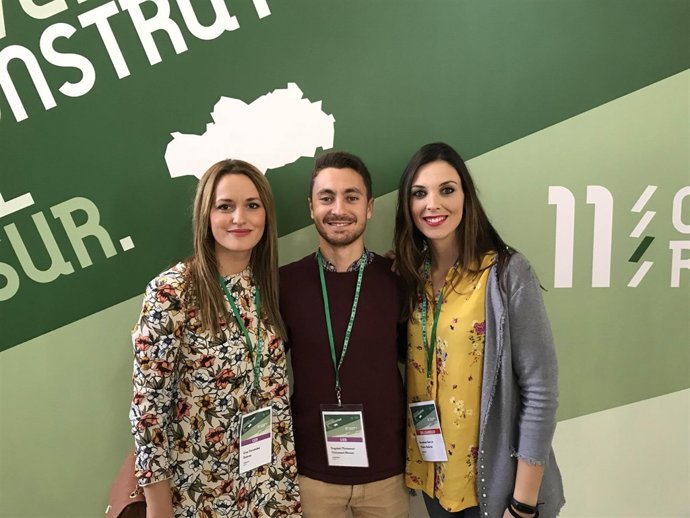 María Dolores Cruz, Mohamed Ahmed Bagdad y María Dolores Escámez