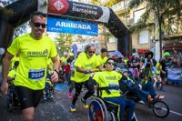 Más de 2.000 personas participan en Barcelona en la carrera 'En Marcha por la Parálisis Cerebral'