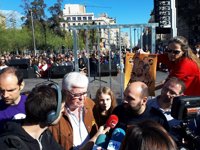 ANC y Òmnium exigen "la libertad de los presos políticos" y piden más movilización ciudadana