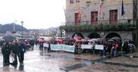 Unas 300 personas piden en Castro el indulto del Hotel Miramar