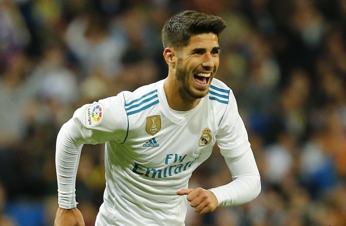 El jugador del Real Madrid Marco Asensio