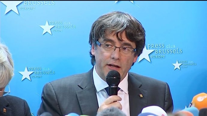 Bélgica estudia hoy la orden de detención contra Puigdemont