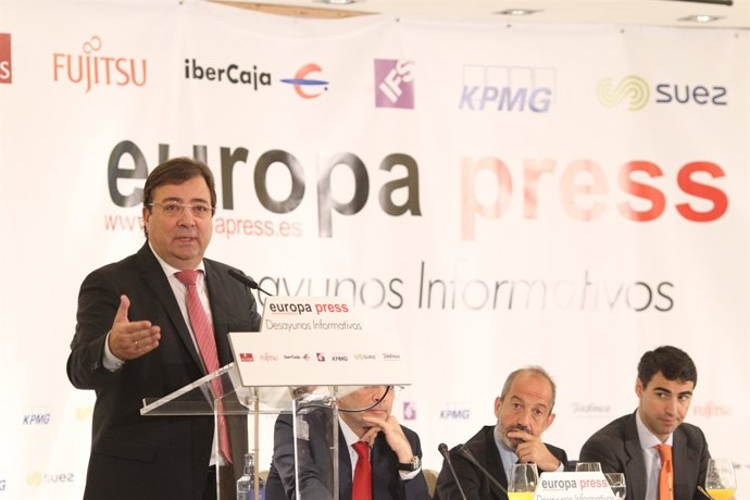 Esmorzar Informatiu d'Europa Press amb Guillermo Fernández Vara