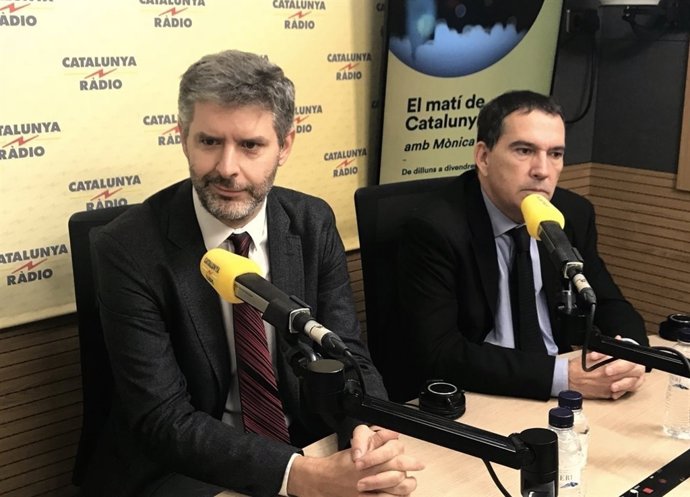 Els advocats Andreu van den Eynde i Jaume Alonso Cuevillas