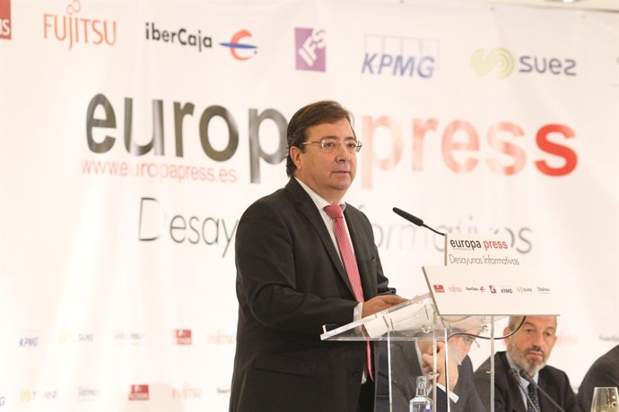 Esmorzar Informatiu d'Europa Press amb Guillermo Fernández Vara