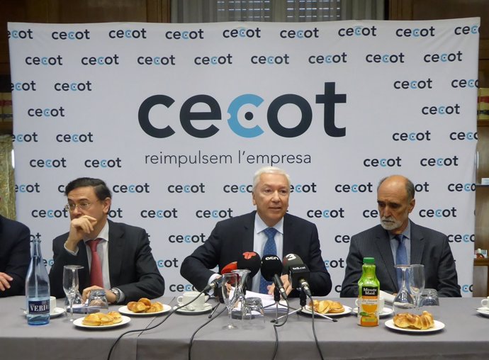 El presidente de Cecot, Antoni Abad