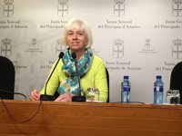 Concha Masa (IU): "La oficialidad es el único método para asegurar la pervivencia de la Llingua"