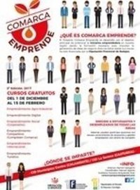 El II Proyecto 'Comarca Emprende' ofrece formación empresarial gratuita a estudiantes y desempleados