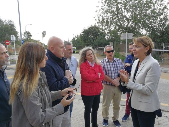 Margalida Durán en declaraciones a los medios