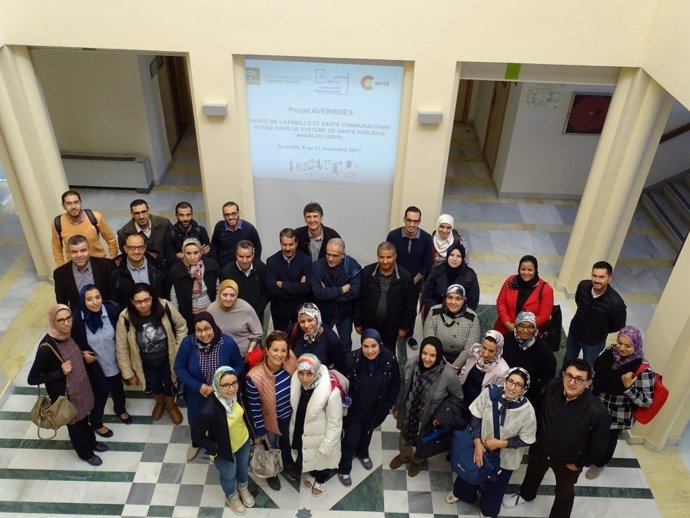 Participantes del programa realizado en la EASP