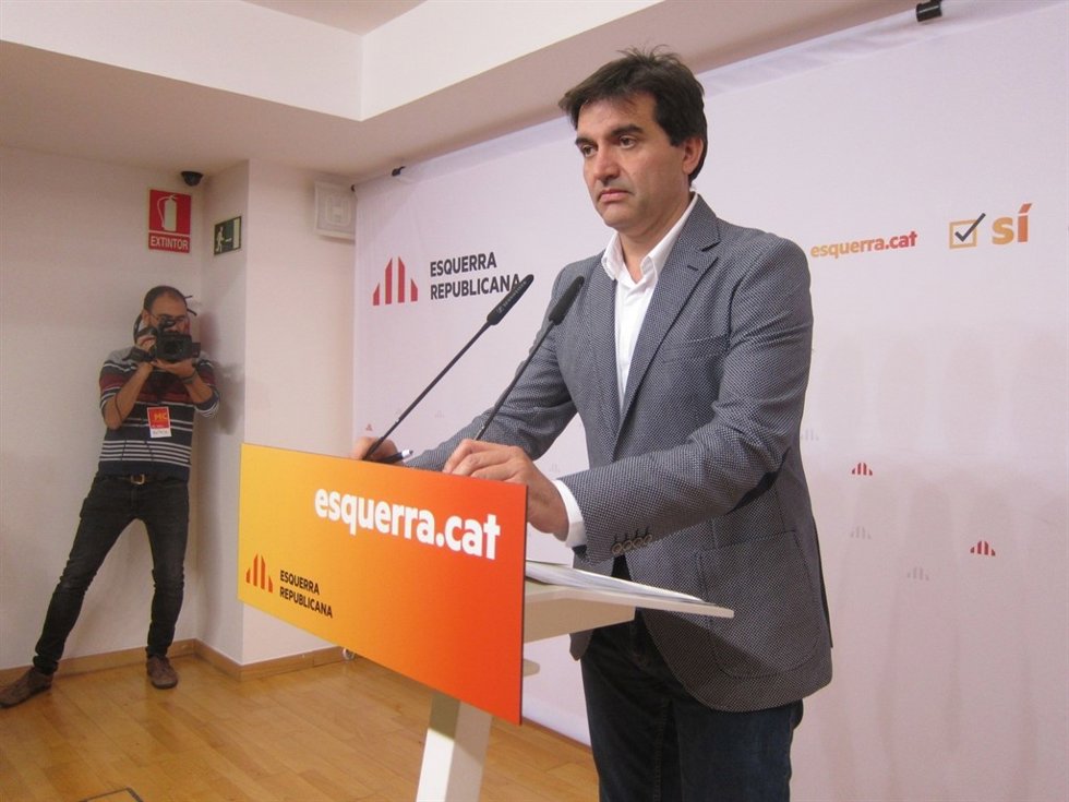 El portavoz de ERC, S.Sabrià
