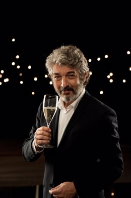 Ricardo Darín en la campaña de Navidad de Freixenet