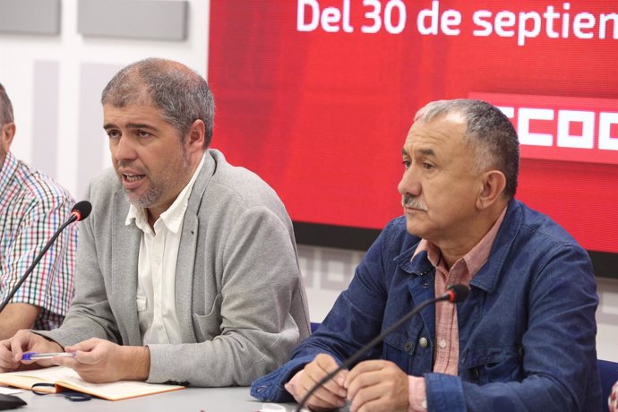 Sordo y Álvarez presentan el recorrido de las marchas por pensiones dignas