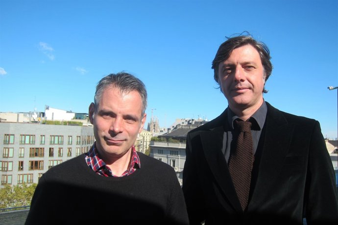 Els escriptors Diego Vecchio i Andrés Barba