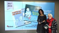 Martínez de Lezea y Leire Bilbao escriben un relato inacabado que completarán niños