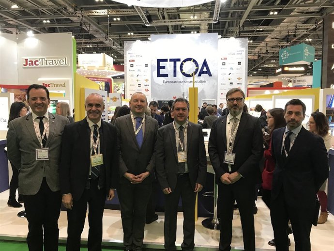 Delegación del Ayuntamiento de Sevilla en la World Travel Market de Londres