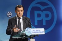 Maillo: "Lo que está haciendo el señor Puigdemont es internacionalizar el ridículo"