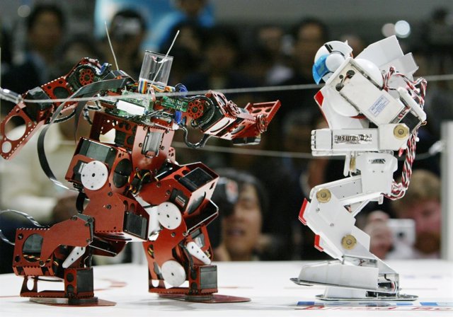 Pelea de robots