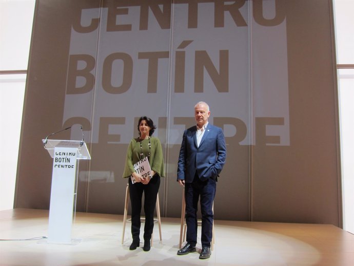 Fátima Sánchez y Benjamin Weil, directores Centro Botín