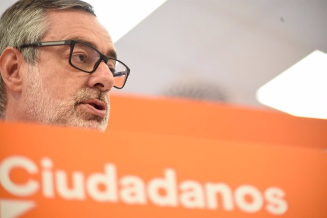Villegas comparece en rueda de prensa de Ciudadanos