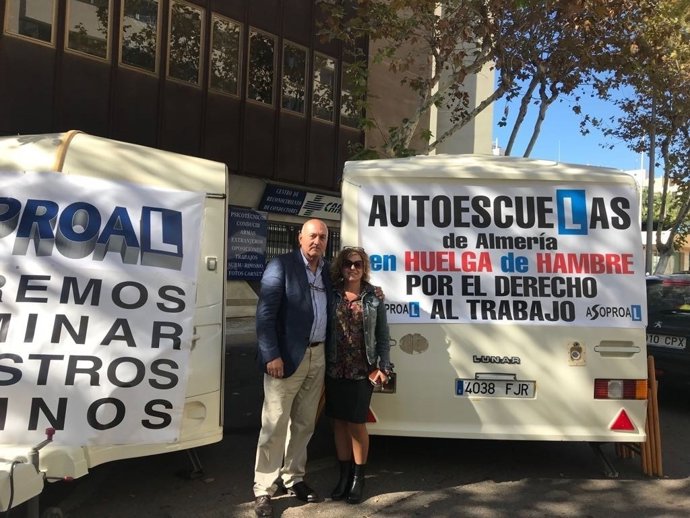 El presidente y la vicepresidenta de Asoproal, en huelga de hambre