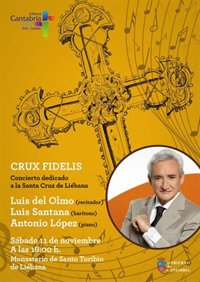 Luis del Olmo ofrece un recital homenaje a la Cruz en Santo Toribio