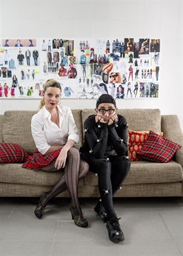 Carolina Bang y Berto Romero, en 'Algo muy gordo'