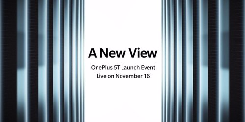 Anuncio de la presentación de OnePlus 5T