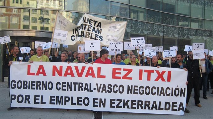                                Protesta Comité De La Naval Ante SPRI