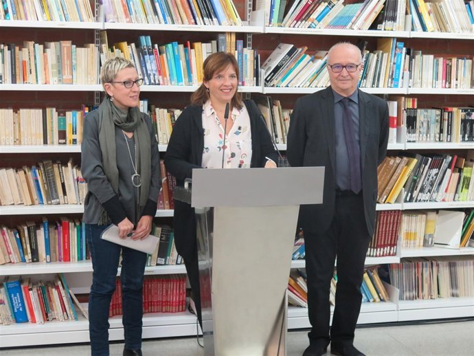 Laia Ortiz, Carmen Andrés y José Antonio Martín