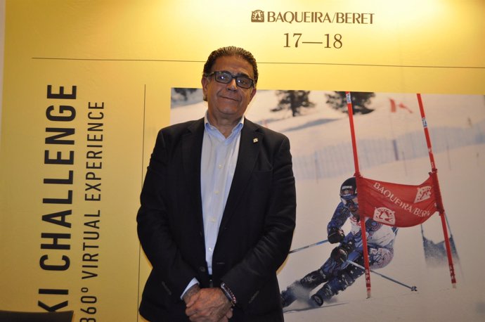 El responsable de Marketing de Baqueira Beret, Josep Albós.