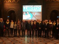 ANC y Òmnium afirman que los dirigentes presos lo están "por la libertad y la república"