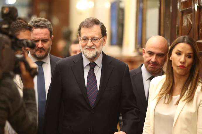 Rajoy en la sesión de control al Gobierno en el Congreso