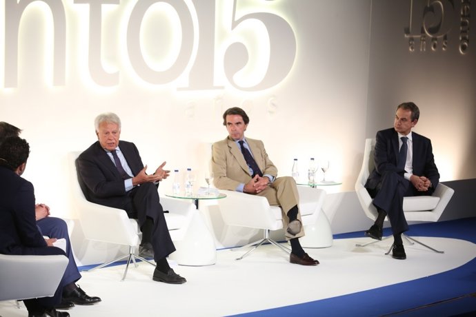 Felipe González, José María Aznar i José Luis Rodríguez Zapatero