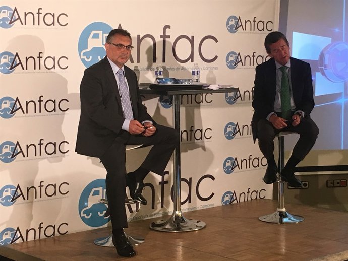 El presidente de Anfac, Antonio Cobo, y el vicepresidente, Mario Armero