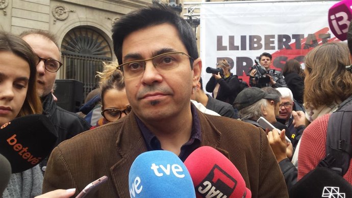 El teniente de alcalde de Barcelona, Gerardo Pisarello