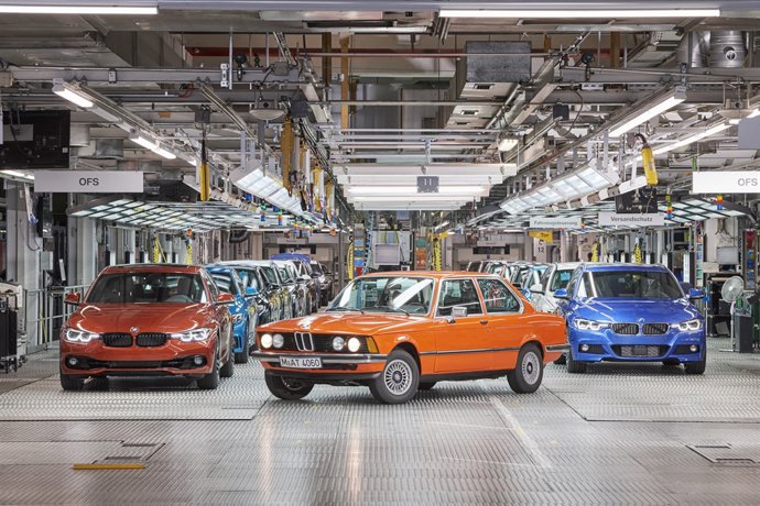 Producción del BMW Serie 3 en Munich (Alemania)