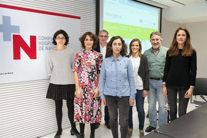 Equipo creador de la plataforma sobre fallo intestinal