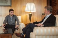 El alcalde de Zaragoza confía en que la relación con Escartín "será excelente" al igual que con Echenique