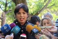 Teresa Rodríguez respeta el pacto con los 'comunes' decidido por Podemos en Cataluña