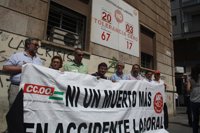 Los accidentes laborales crecen un 4,3% en Almería en todos los sectores