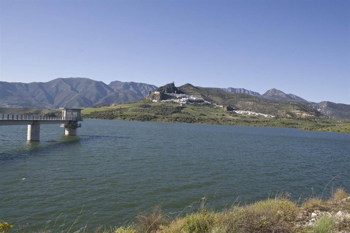 Embalse de Zahara, en Cádiz