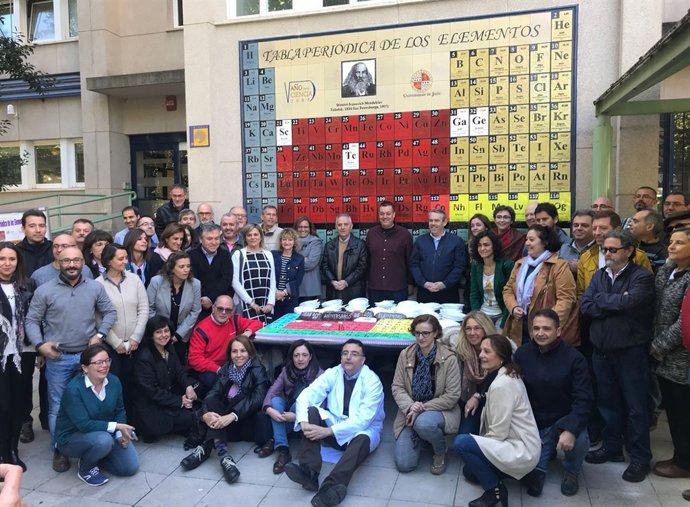 Conmemoración 10 años tabla periódica en la Semana de la Ciencia en Jaén
