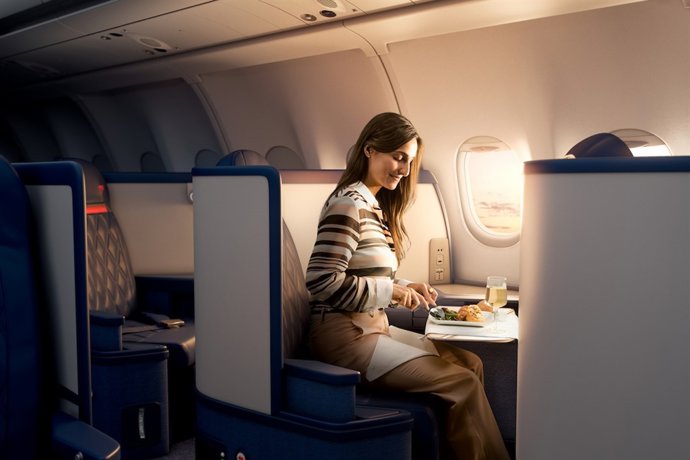 Pasajera de Delta Airlines