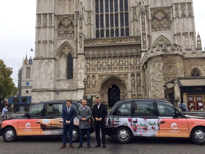 Bendodo taxis Costa del Sol en Westmister Londres Maldonado Mijas WTM