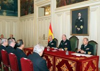 El rey Juan Carlos preside la reunión del Real Patronato del Museo Naval